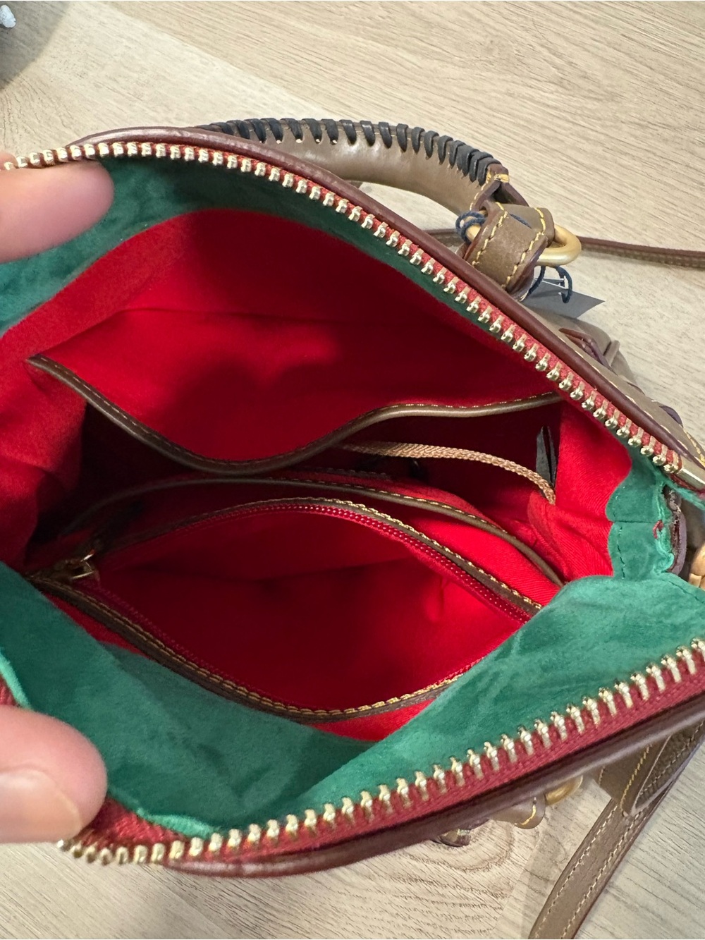 Dooney & Bourke micro satchel Florentine - Picture 10 of 11